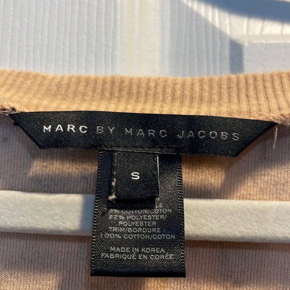 Marc by Marc Jacobs Leopard Velour Sweatshirt Top S - Picture 2 of 7